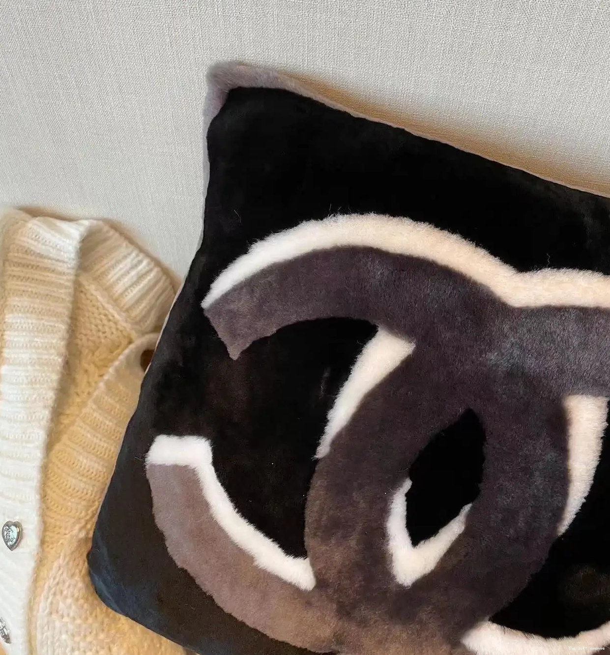 THROW SHEARLING COCO PILLOW 0703